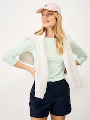 Crew Clothing Blue Essential Breton Top - Image 1 of 5