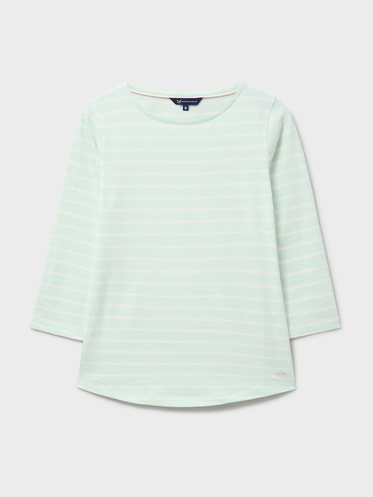 Crew Clothing Blue Essential Breton Top - Image 5 of 5