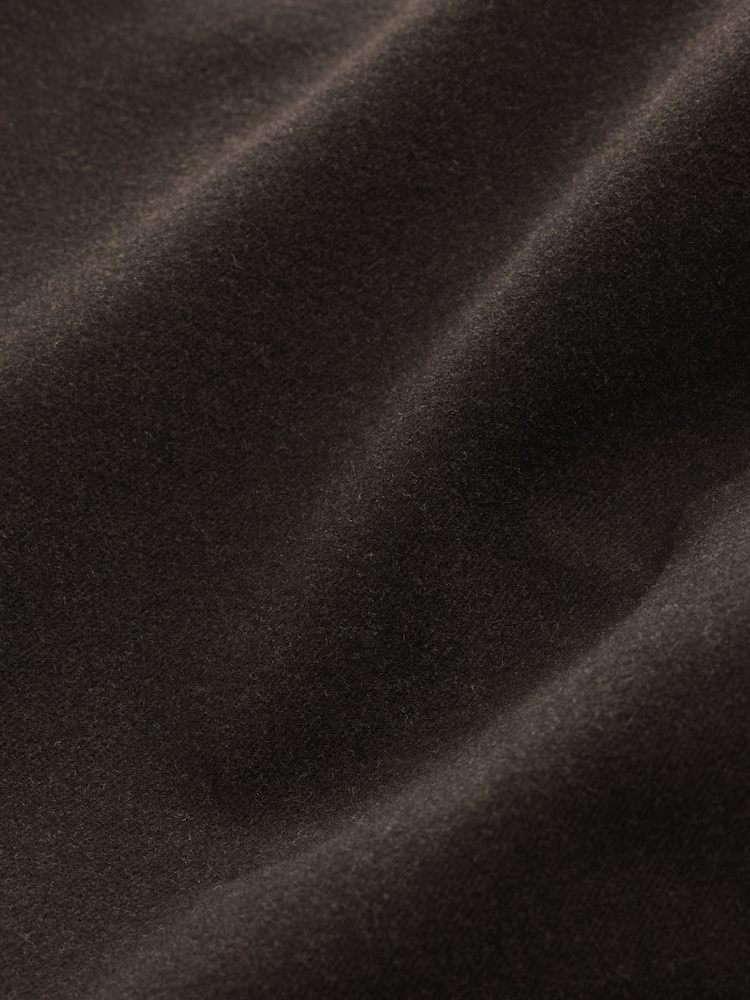 Brown Loose Fit Flannel Suit Trousers - Image 10 of 10