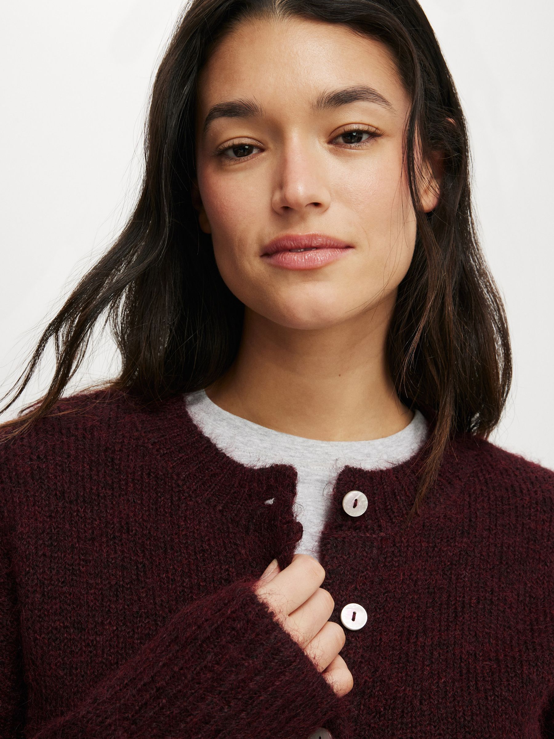 Buy Cotton On Red Lofty Luxe Crew Cardigan from Next USA