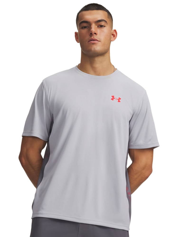 Under Armour Grey Tech Utility Short Sleeve T-Shirt - Image 1 of 3
