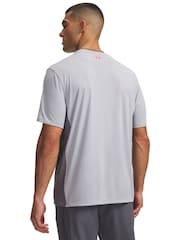 Under Armour Grey Tech Utility Short Sleeve T-Shirt - Image 2 of 3