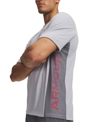 Under Armour Grey Tech Utility Short Sleeve T-Shirt - Image 3 of 3