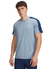 Under Armour Blue Velociti Reflective Short Sleeve T-Shirt - Image 1 of 3
