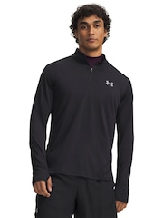 Under Armour Black Tech Utility QuarterZip Long Sleeve Top - Image 1 of 3