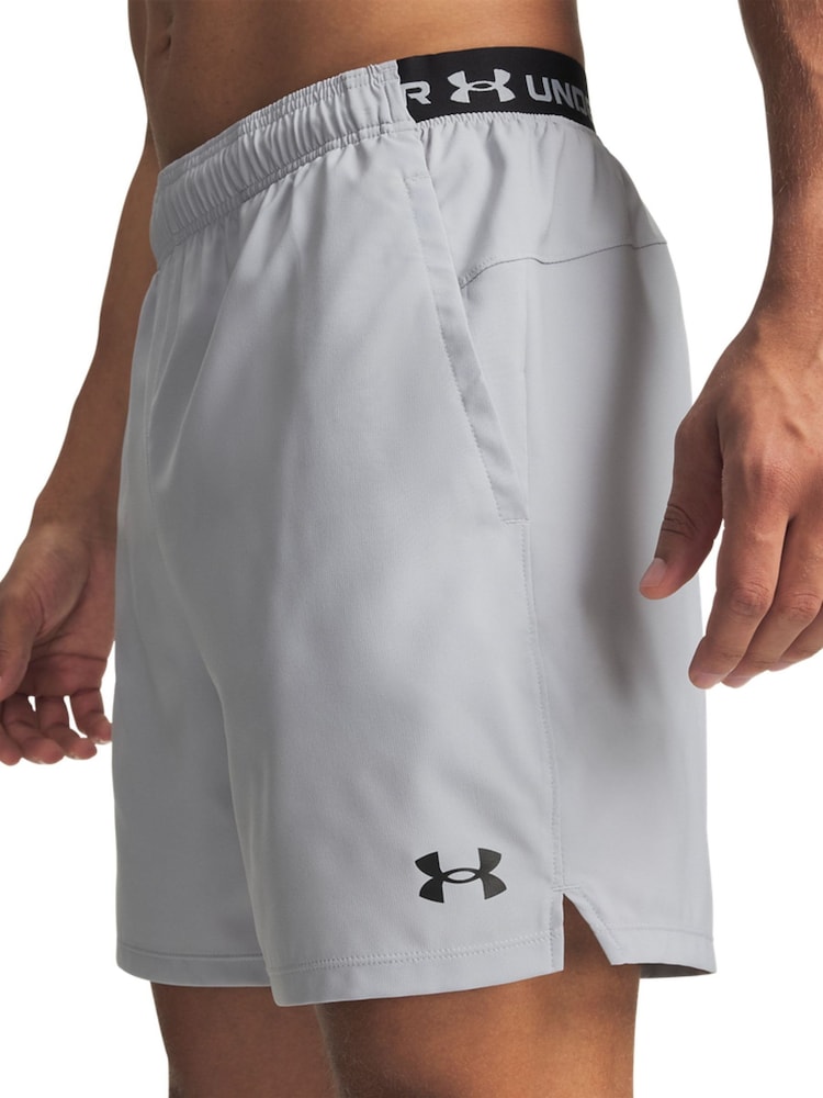 Under Armour Grey Vanish Woven 2.0 6Inch Training Shorts - Image 1 of 4