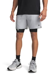 Under Armour Grey Vanish Woven 2.0 6Inch Training Shorts - Image 3 of 4