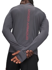 Under Armour Grey Tech Utility QuarterZip Long Sleeve Top - Image 3 of 3