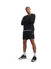 Under Armour Black Rival Fleece Shorts - Image 3 of 4