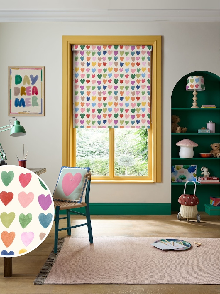 Wee Blue Bell Multi Love Hearts Made to Measure - Image 1 of 6