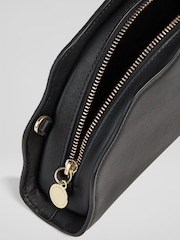 LK Bennett Suzy Scallop Clutch Bag - Image 3 of 4