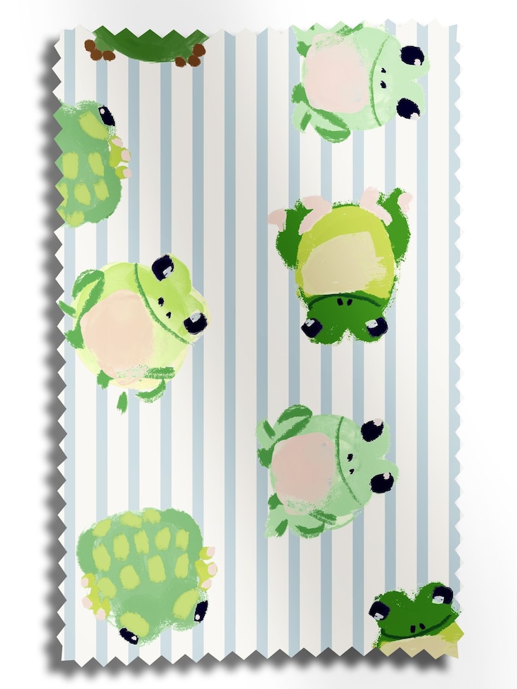 Wee Blue Bell Pond Little Frogs Made to Measure - Image 6 of 6