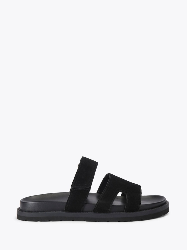 KG Kurt Geiger Black Palermo Sandals - Image 1 of 5