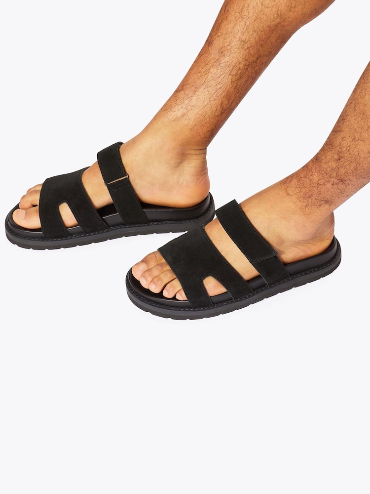 KG Kurt Geiger Black Palermo Sandals - Image 2 of 5
