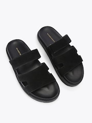 KG Kurt Geiger Black Palermo Sandals - Image 3 of 5