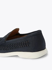 KG Kurt Geiger Blue Sully Weave Shoes - Image 3 of 4