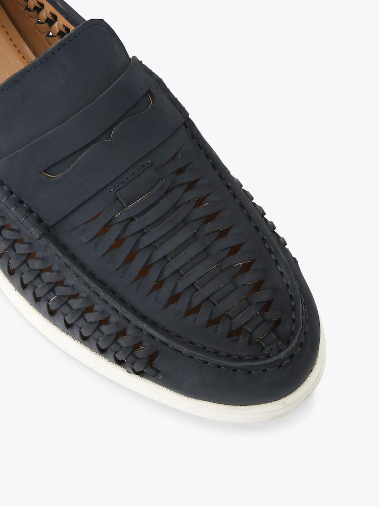 KG Kurt Geiger Blue Sully Weave Shoes - Image 4 of 4 KG Kurt Geiger Blue Sully Weave Shoes - Image 4 of 4