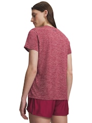 Crveno - Majica kratkih rukava sa Izrez u obliku slova V Under Armour Tech Tvist - Slika 2 od 3
