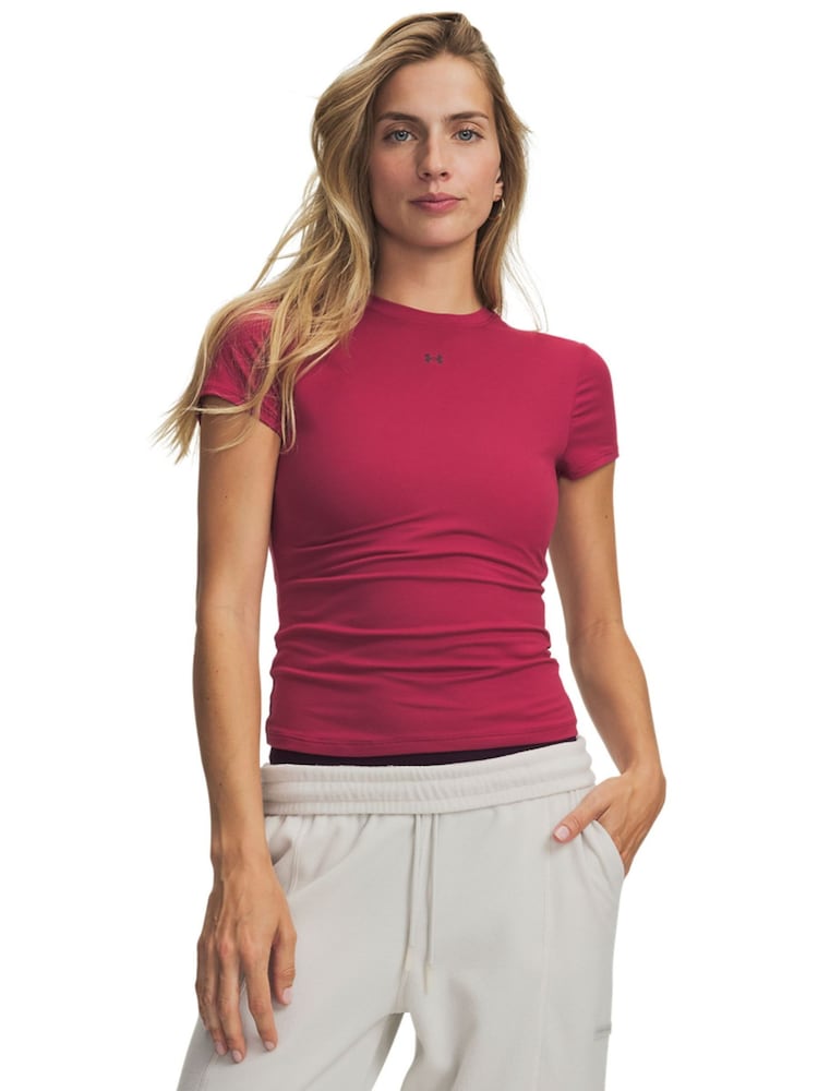 Under Armour Red Motion Fitted T-Shirt - Image 1 of 3 Under Armour Red Motion Fitted T-Shirt - Image 1 of 3
