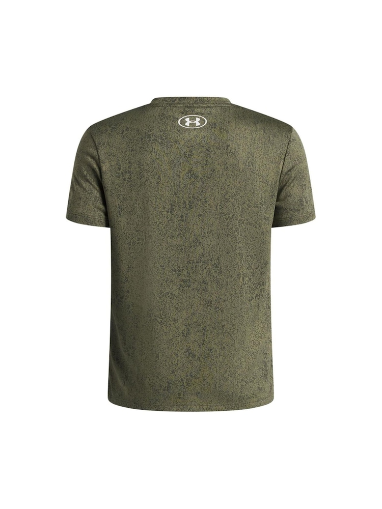 Under Armour Green Tech Pixelate Graphic Short Sleeve T-Shirt - Image 2 of 3