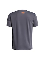 Under Armour Grey Tech Play Short Sleeve T-Shirt - Image 2 of 3
