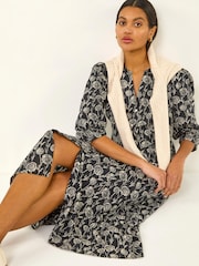 Rimska Midi haljina sa V-izrezom - Slika 1 od 5