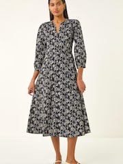 Rimska Midi haljina sa V-izrezom - Slika 2 od 5