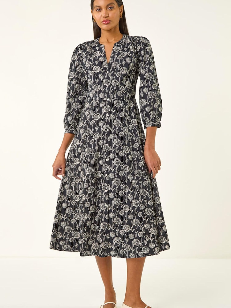 Rimska Midi haljina sa V-izrezom - Slika 2 od 5