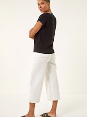 Roman Black Light Weight V-Neck Knitted Vest - Image 3 of 5