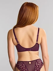 Panache Purple Full Cup Allure Breathable Wired Moulded Bra - Image 2 of 5