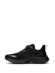 Clarks Black Standard Fit (F) Lumen Hero Trainers - Image 2 of 6