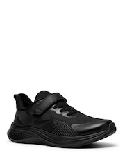 Clarks Black Standard Fit (F) Lumen Hero Trainers - Image 3 of 6