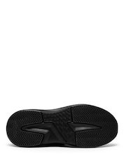 Clarks Black Standard Fit (F) Lumen Hero Trainers - Image 6 of 6