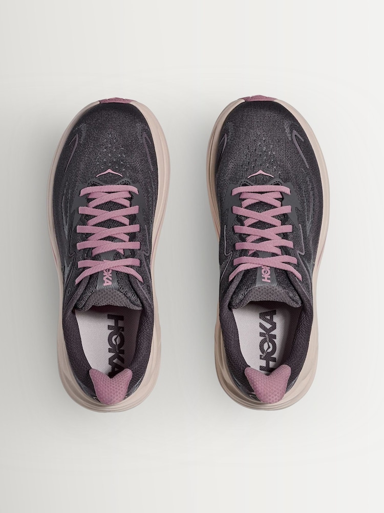 HOKA Grey Clifton 10 Trainers - Image 2 of 6 HOKA Grey Clifton 10 Trainers - Image 2 of 6