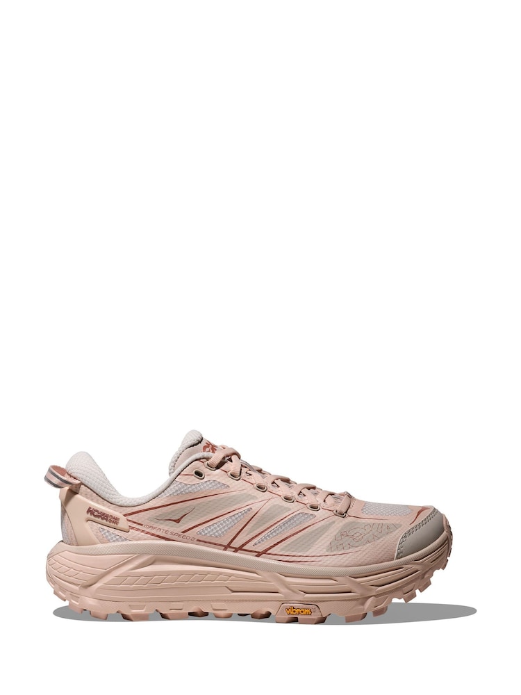 HOKA Cream Mafate Speed 2 Trainers - Image 1 of 6 HOKA Cream Mafate Speed 2 Trainers - Image 1 of 6