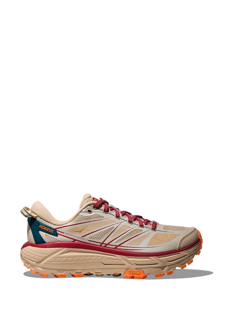 HOKA Beige Mafate Speed 2 Trainers - Image 1 of 6 HOKA Beige Mafate Speed 2 Trainers - Image 1 of 6