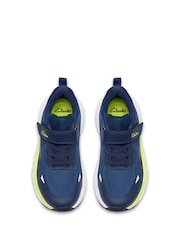 Clarks Blue Lumen Hero Trainers - Image 2 of 6