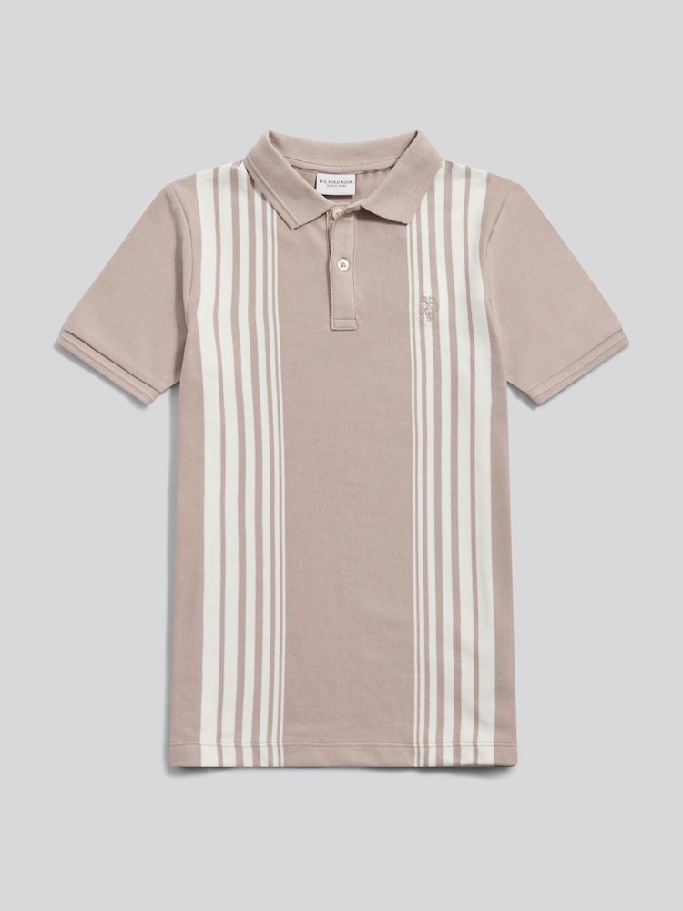 U.S. Polo Assn Vertical Stripe Polo Shirt - صورة 1 من 3