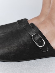 Black Forever Comfort® Round Toe Slim Footbed Shoes - Image 4 of 9