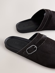 Black Forever Comfort® Round Toe Slim Footbed Shoes - Image 8 of 9