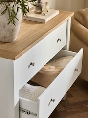 Chalk Malvern 3 Drawer Chest of Drawers - Image 5 of 9