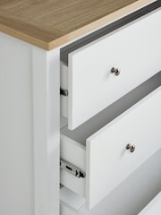 Chalk Malvern 3 Drawer Chest of Drawers - Image 6 of 9