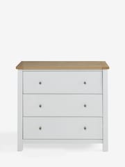 Chalk Malvern 3 Drawer Chest of Drawers - Image 7 of 9