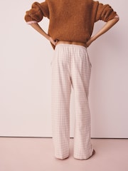 Różowy/zielony w kratkę gingham - Flannel Pyjama Bottoms 2 Pack - Obraz 4 z 10