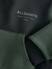 smALLSAINTS Black/Green Underground Oversized Younger Sweatshirt and Joggers Set - Image 11 of 11