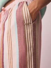 Pink Check/Stripe - Flannel Pyjama Bottoms 2 Pack - Obraz 6 z 10