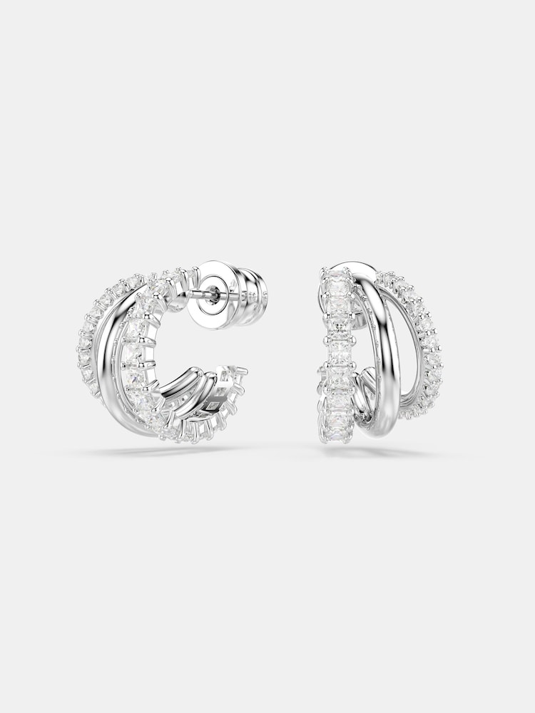 Swarovski Rhodium Plated Earrings - Image 1 de 5