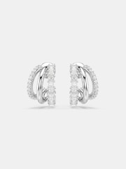 Swarovski Rhodium Plated Earrings - Image 2 de 5
