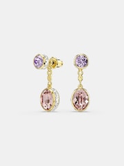 Swarovski White Multicoloured Plated Earrings - Image 1 of 5