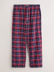 Navy/Red Hoodie with Woven Pyjama Bottoms Set - Image 11 of 13